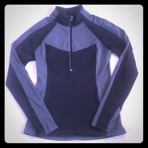 Athleta Half-Zip Small Top